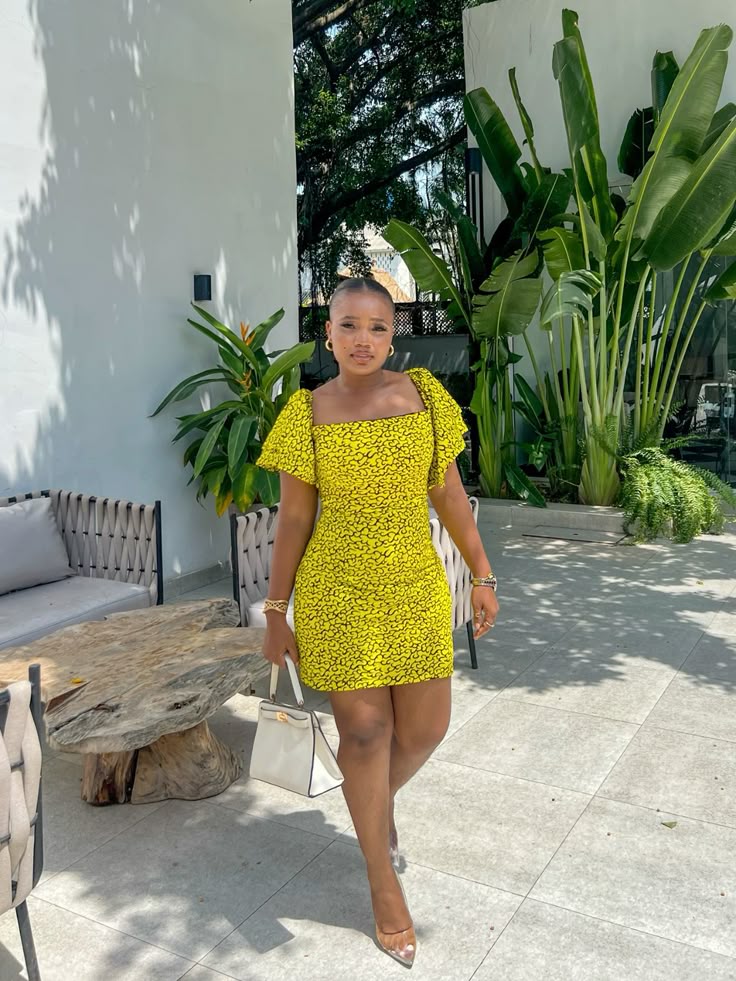 Ankara short gown style 