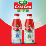 Arla’s Cool Cow Yoghurt is Here. Made with 100% Fresh Milk, It is tasty and Smooth!