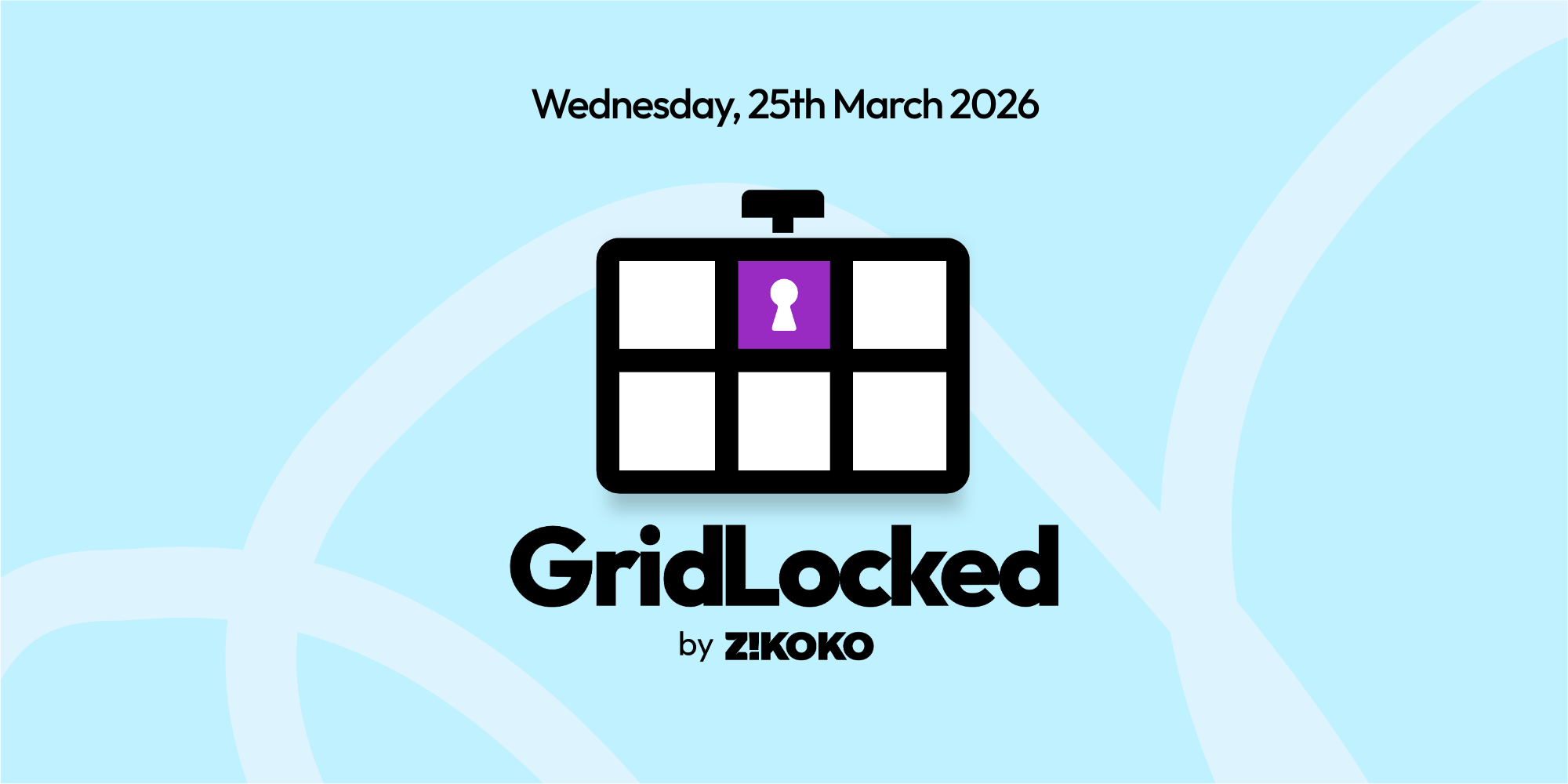 GridLocked: Can You Guess The Book? (25 March 2026)