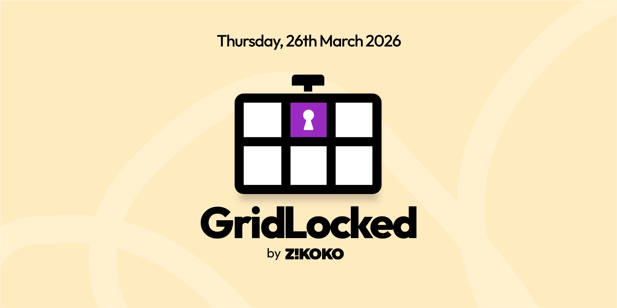 GridLocked: Can You Guess The Album? (26 March 2026)