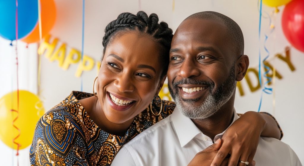 Woman sending heart-touching birthday wishes to a brother