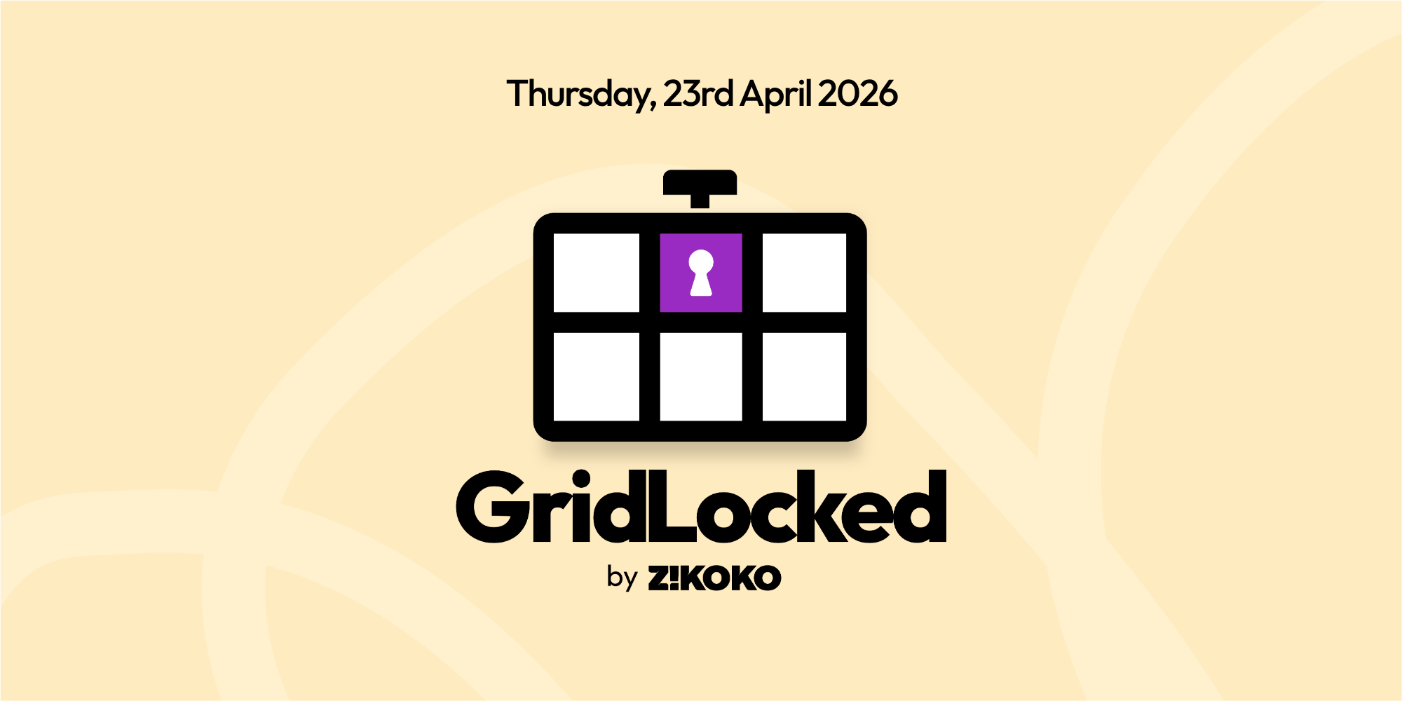 GridLocked 23 April 2026