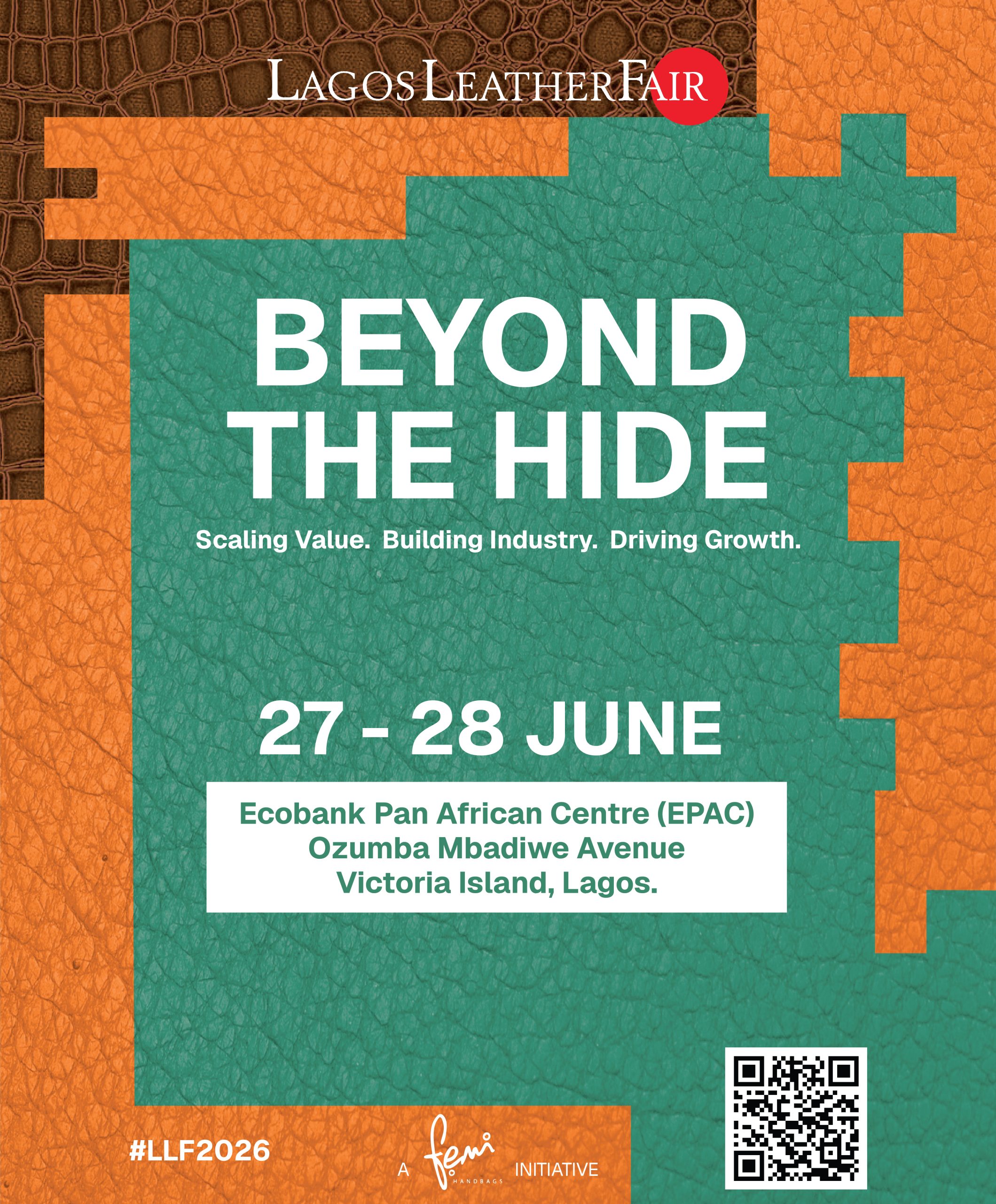 Africa’s Premier Leather Platform Returns: Lagos Leather Fair Announces 9th Edition Theme “Beyond the Hide”