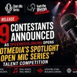 39 Contestants Announced in SpotMedia’s Spotlight Open Mic Talent Competition