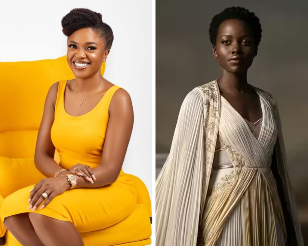 Omoni Oboli and Lupita Nyongo