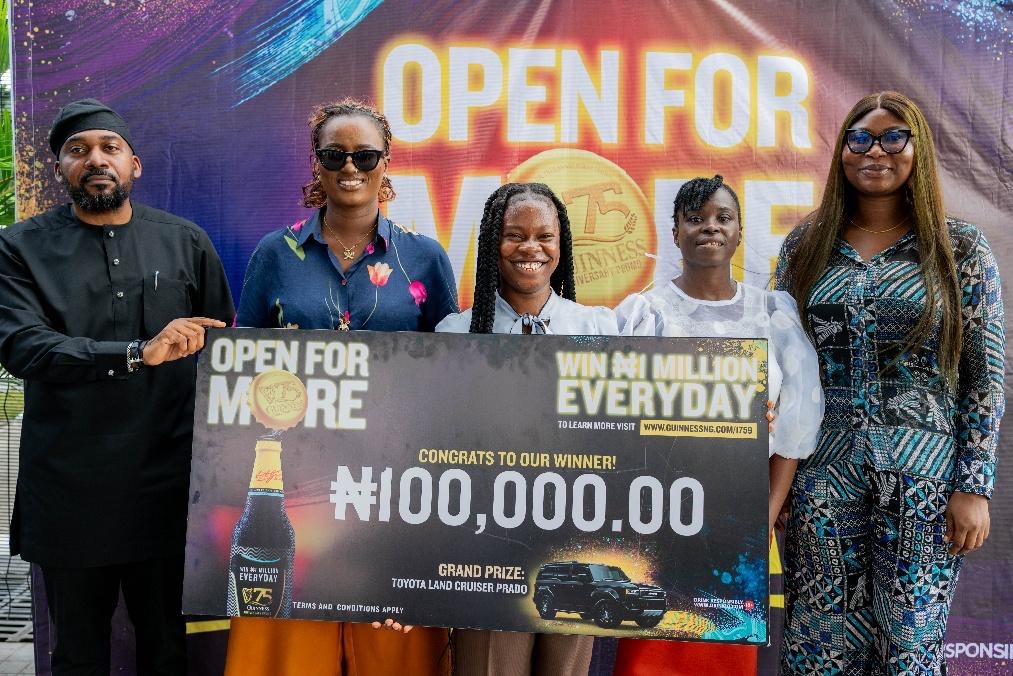 642 Nigerians Have Won Guinness’ Open For More Promo, With Many More Winners to Come