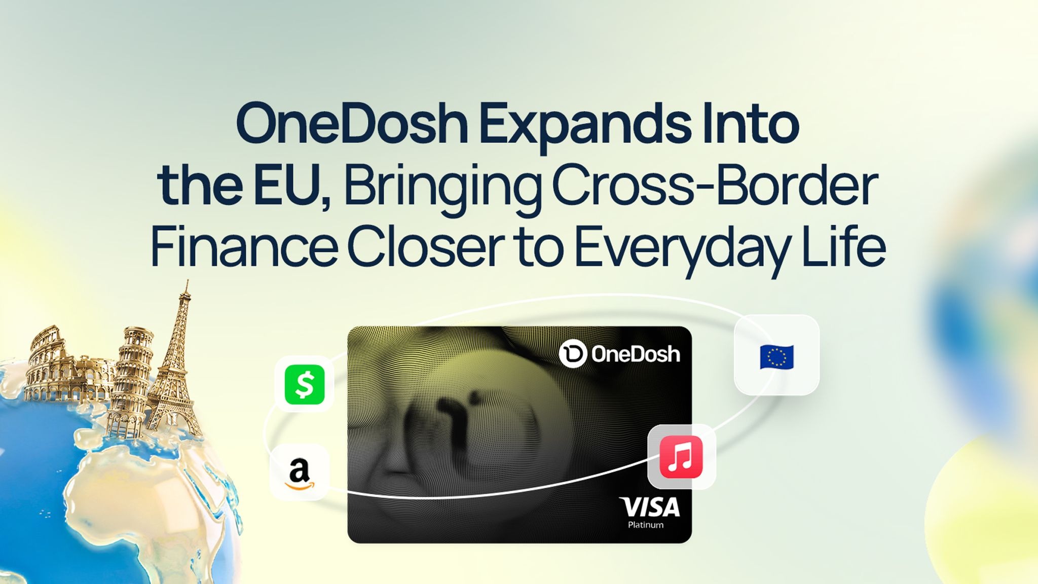 OneDosh Expands Into the EU, Bringing Cross-Border Finance Closer to Everyday Life