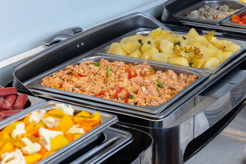 Nigerian food at Ibis Hotel, one of Best Sunday Buffets in Lagos That Cost Under ₦50k