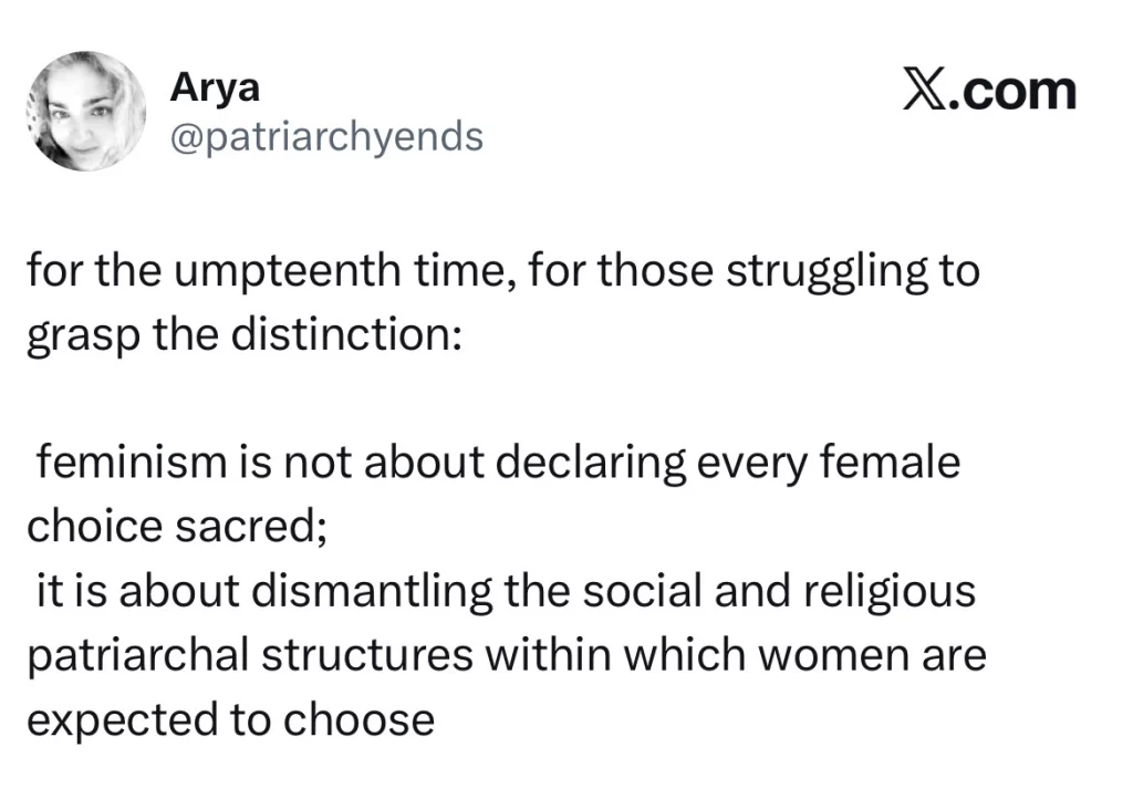 hyper religious women
