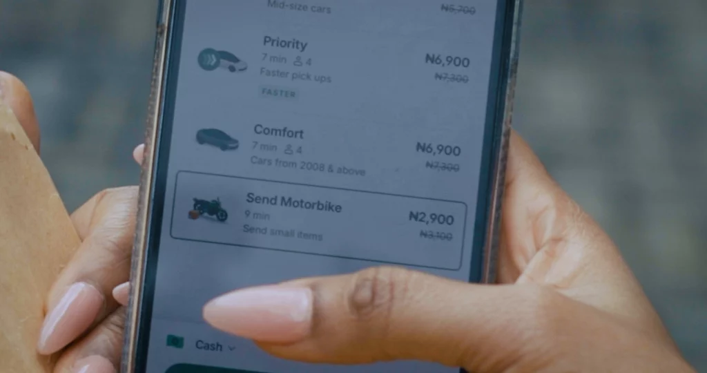 Bolt mobile app