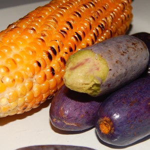 Corn and Pear (Ube)