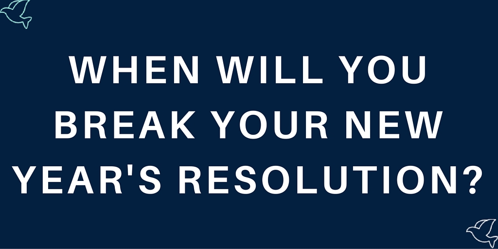 QUIZ: When Will You Break Your New Year’s Resolution?